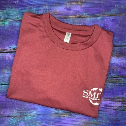 Футболка SMITH dark red № XXL(3L) 52/54
