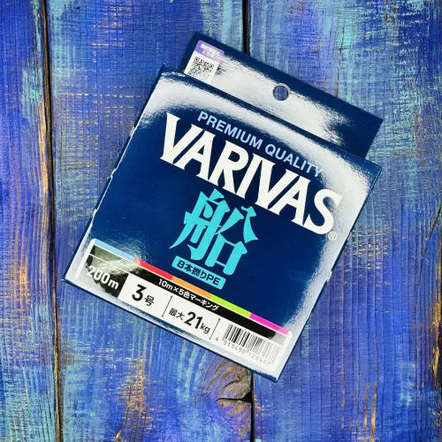 Шнур Varivas Crown Fune X8 200м. №3.0PE (0,285мм.21кг.)