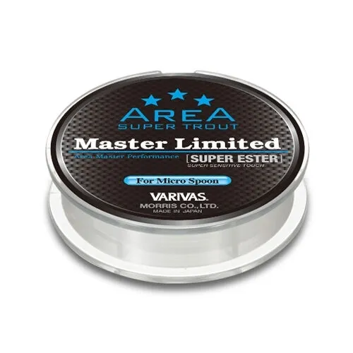 Леска Varivas Area Trout Master Limited Super Ester 150м. №0.4Pe 2,1Lb (0,104мм. 0,95кг.)