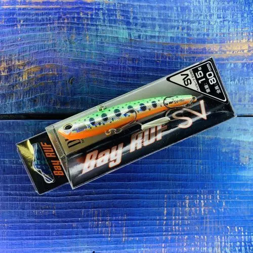 Ратлин DUO Bay Ruf SV-80 (80мм.15гр.) № LIME YAMAME OB