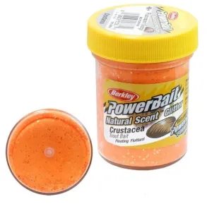 Паста форелевая Berkley Natural Scent Trout Bait Crustacea Fluo Orange (ракообразные) 50гр.