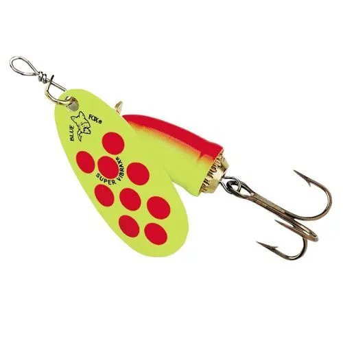 Блесна BLUE FOX Vibrax 6 №Hot Pepper UV bright, CLN