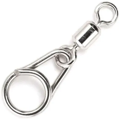 Вертлюг с заводным кольцом Decoy R-52 Swivel Ring №5, 75 LB
