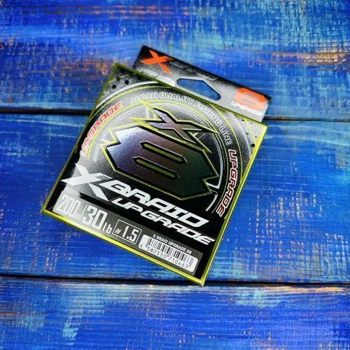 Шнур YGK X-Braid Upgrade X8 №1.5PE 30lb (0,205мм. 13,5кг.) 200м.