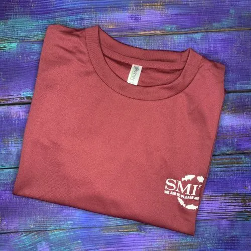 Футболка SMITH dark red № XXL(3L) 52/54