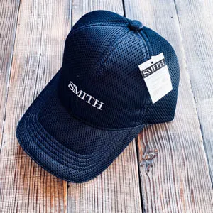 Кепка SMITH M2 перфорированная blue navi (white logo)
