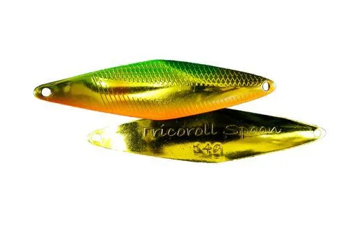 Блесна Tricoroll Spoon 14,0гр. №Green Gold Ayu
