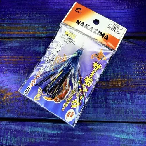 Крючки Assist Hook Octopus Nakazima Hokkai Salmon Rig № 2.0 (60mm) KBLS 2730