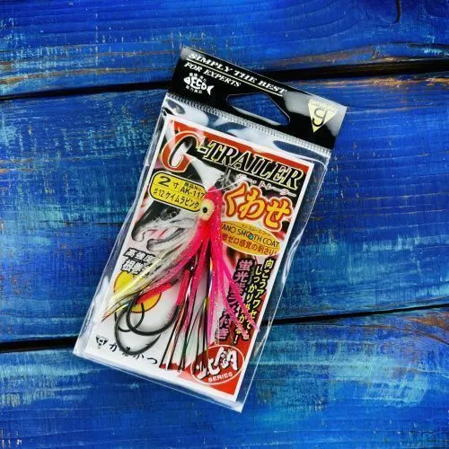 Крючки Assist Hook Octopus G-Trailer AK-117 Kuwase Double 2.0 № Sun 12