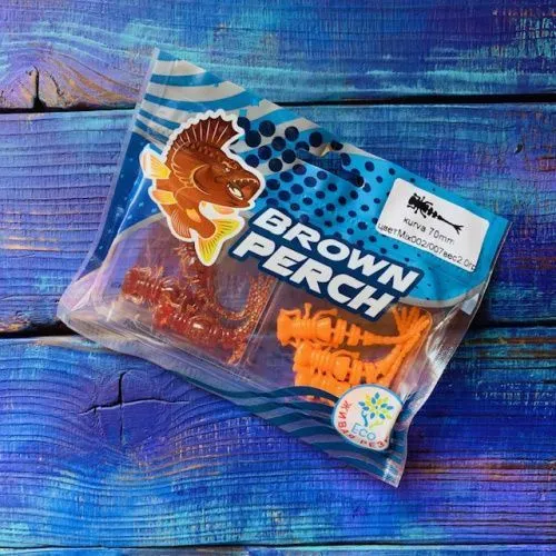 Kurva, приманка силиконовая № (70, 002/007, 6) mix