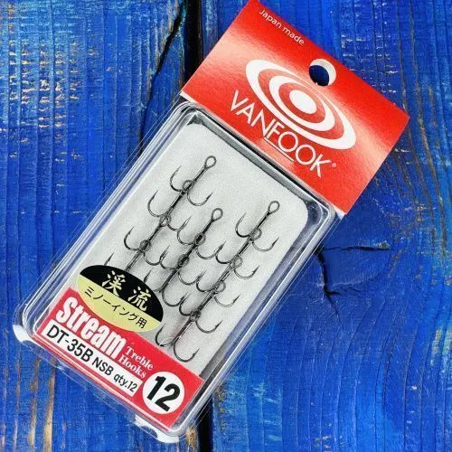 Тройники VANFOOK DT-35 №12 NS Black