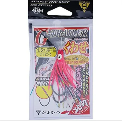 Крючки Assist Hook Octopus G-Trailer AK-118 Kuwase Double 1.5 № Sun 01