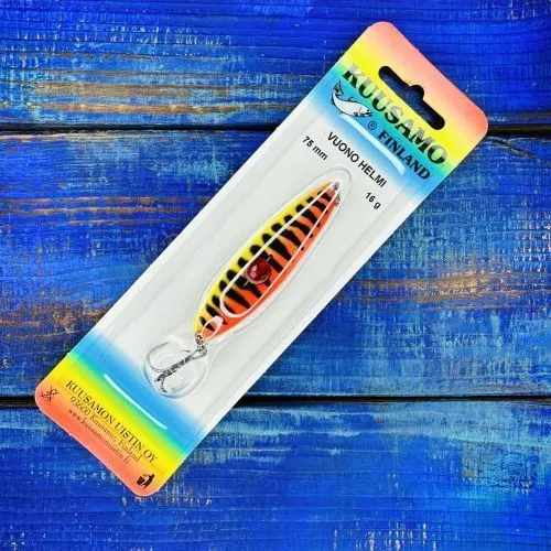 Блесна Vuono 6 (бусинка) 75мм.16гр. №BL/FR/Fye-S