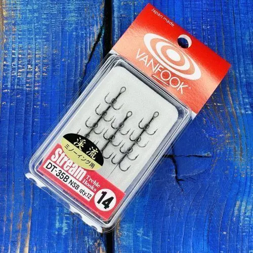 Тройники VANFOOK DT-35 №14 NS Black
