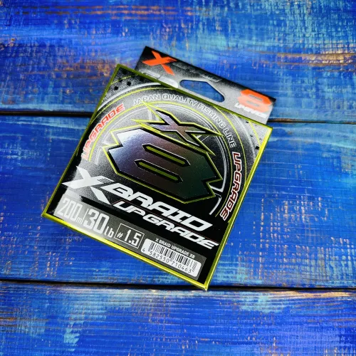 Шнур YGK X-Braid Upgrade X8 №1.5PE 30lb (0,205мм. 13,5кг.) 200м.