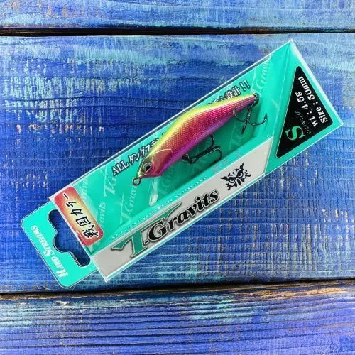 Воблер T-Gravits S 50мм. 4,5гр. №Momohime