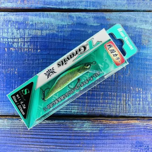 Воблер T-Gravits S 50мм. 4,5гр. №Kujakurou