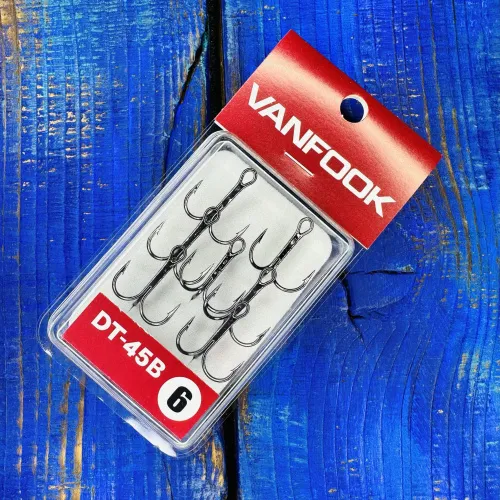 Тройники VANFOOK DT-45 №06 NS Black