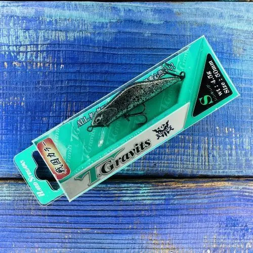 Воблер T-Gravits S 50мм. 4,5гр. №Kagemusha