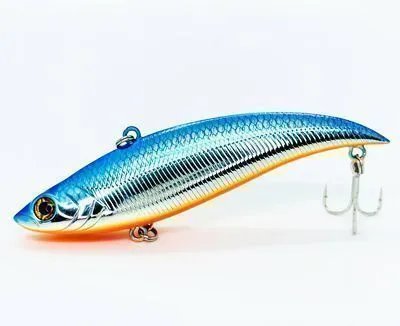 Ратлин Bay Blue 90HS 90мм. 28гр. №138SU (тройник меньшего размера с 2023)