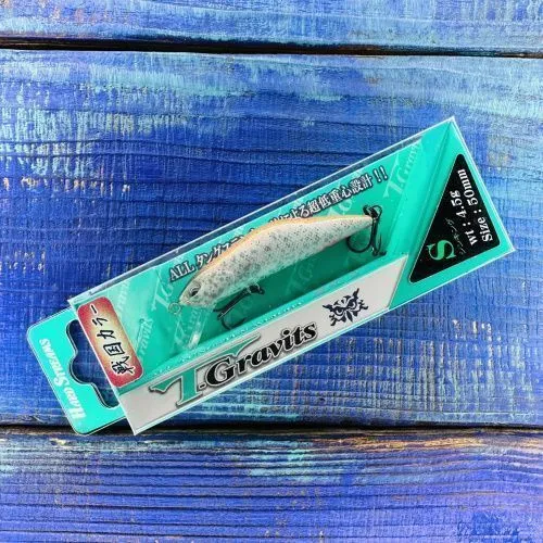 Воблер T-Gravits S 50мм. 4,5гр. №Byakkomaru