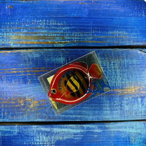 Рыболовная рулетка Fish Measurement Tape №FLAME ANGELFISH