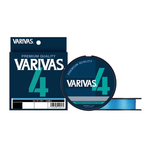 Шнур Varivas High Grade X4 №2.0PE 30lb (0,235мм. 13,6кг.) Blue 200м.