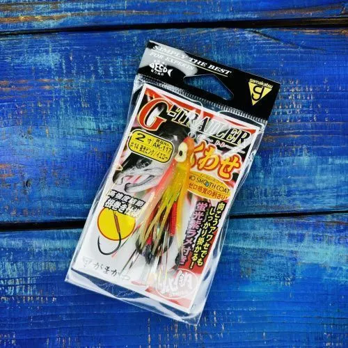 Крючки Assist Hook Octopus G-Trailer AK-117 Kuwase Double 2.0 № Sun 14