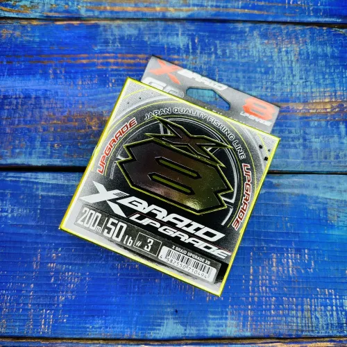 Шнур YGK X-Braid Upgrade X8 №3.0PE 50lb (0,285мм. 22,5кг.) 200м.