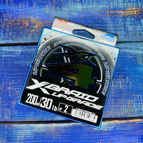 Шнур YGK X-Braid Upgrade X4 №2.0PE 30lb (0,235мм. 13,5кг.) 200м.