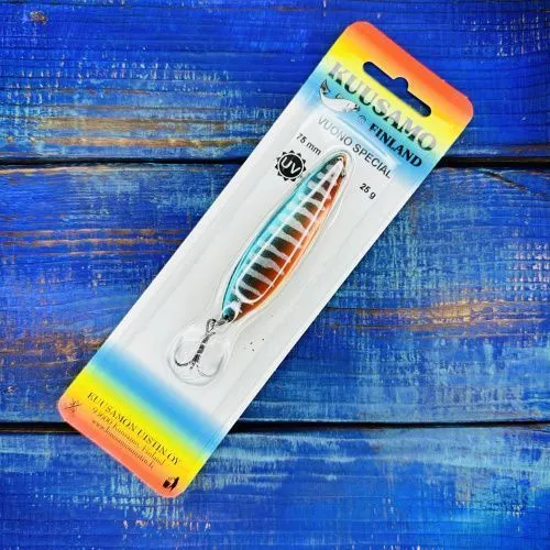 Блесна Vuono Varzuga Special 75мм.25гр. №BLU/FR/S-B