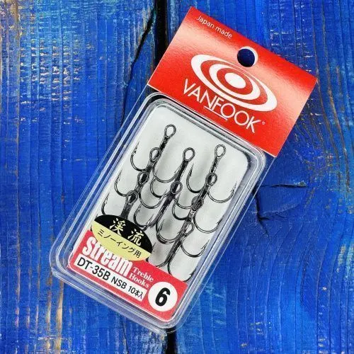 Тройники VANFOOK DT-35 №06 NS Black