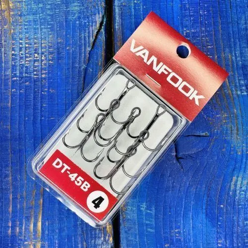 Тройники VANFOOK DT-45 №04 NS Black