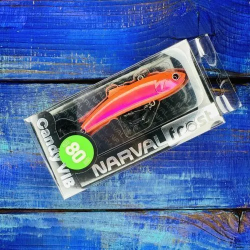 Ратлин Narval Frost Candy Vib (80мм.21гр.) №011-Orange Holo