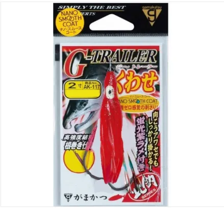 Крючки Assist Hook Octopus G-Trailer AK-117 Kuwase Double 2.0 № Sun 02