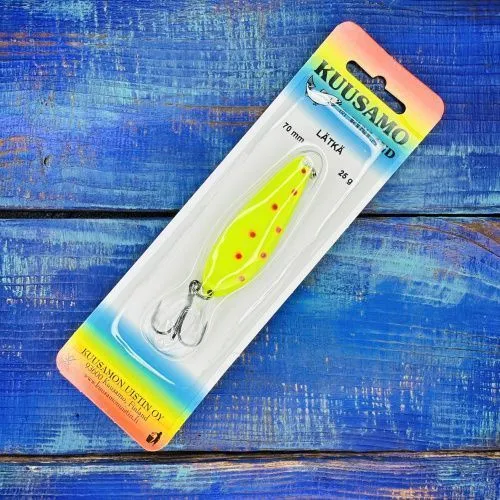 Блесна Latka 70мм.25гр. №R/Fye-Fye 