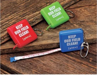 Рыболовная рулетка (Pi Compact Measure) Smith № red/красный