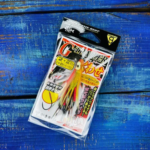Крючки Assist Hook Octopus G-Trailer AK-117 Kuwase Double 2.0 № Sun 14