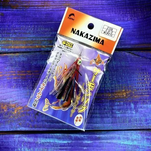 Крючки Assist Hook Octopus Nakazima Hokkai Salmon Rig № 2.0 (60mm) KRS 2728
