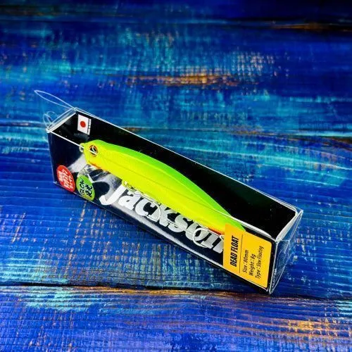 Воблер Dead Float 80F 80мм.8,0гр. №LIME