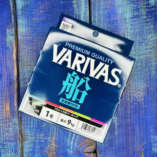 Шнур Varivas Crown Fune X8 200м. №1.0PE (0,200мм.9кг.)