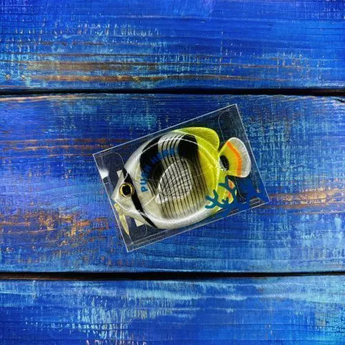 Рыболовная рулетка Fish Measurement Tape №BUTTERFLYFISH