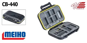 Коробка Meiho PRO SPRING CASE CB-440 BLACK (115x78x35)