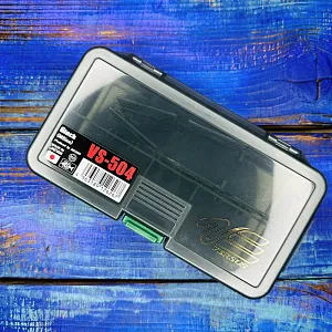 Коробка Meiho VERSUS VS-504(FLY CASE M) SMOKE BK (161x91x31)