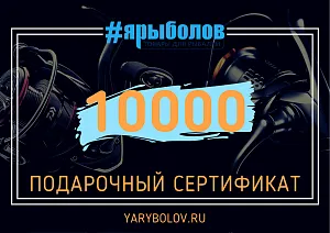 Подарочный сертификат 10 000 ₽