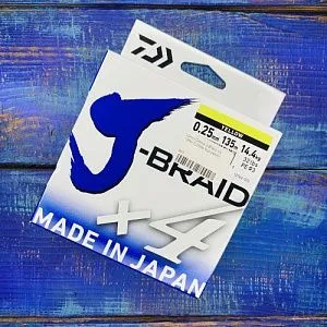 Шнур Daiwa J-Braid X4 135м.