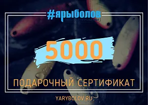 Подарочный сертификат  5 000 ₽